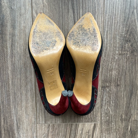 Isabel Marant Bradford Suede Embroidered Pumps | 39 - Picture 10 of 13